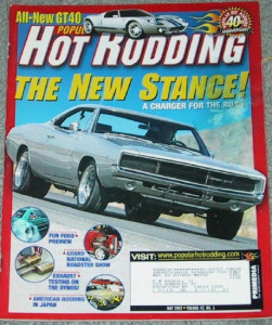 POPULAR HOT RODDING 2002 MAY - CHARGER V-10, FORD GT40, E85